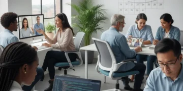 Adults learning new skills, continuous education, career advancement