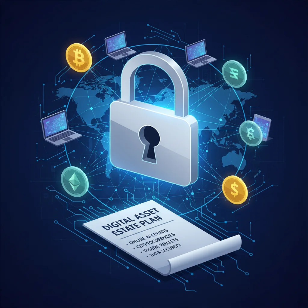 Securing digital assets in modern estate planning.