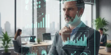 Financial dashboard showing economic trends for 2026