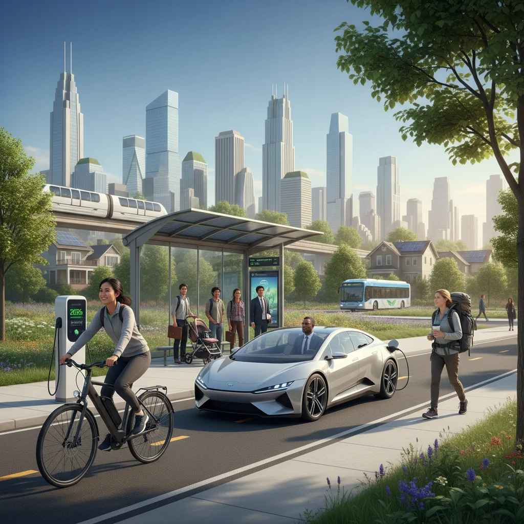 Sustainable Transportation US Commuters: Lower Carbon Footprint by 20% in 2026