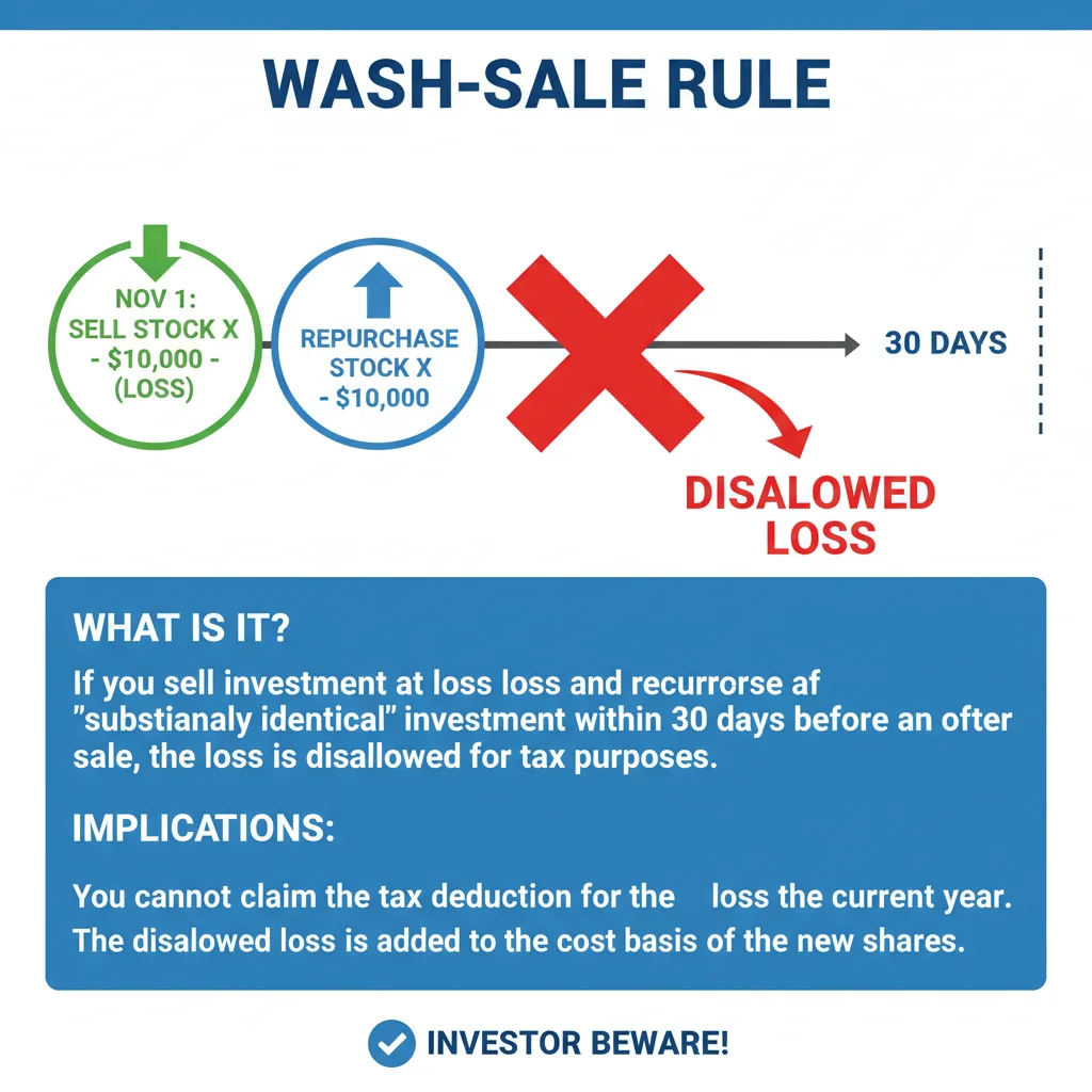 Understanding the Wash-Sale Rule in Tax-Loss Harvesting