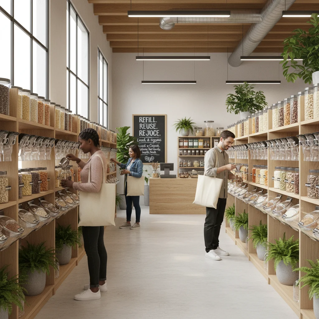 Zero-Waste Stores US: Bulk Goods & Packaging Reduction