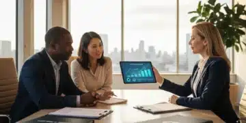 Financial advisor discussing 2026 estate planning with clients
