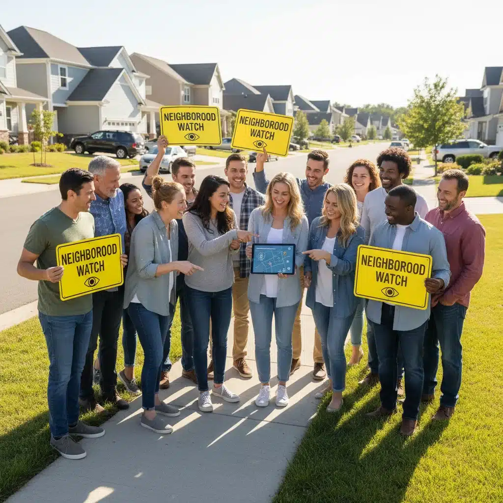 Modern Neighborhood Watch: Enhancing Community Safety with Tech & Engagement